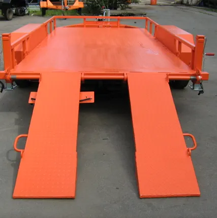 Фото №2 Прицеп для перевозки дорожно - строительной спец мини техники массой до 2,8 тонн