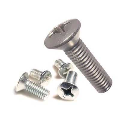 Фото №0 Винт с полупотайной головкой, DIN 966, оцинкованный