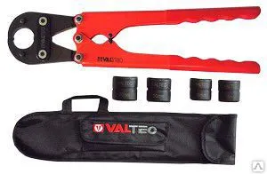 фото Пресс-инструмент ручной VALTEC с комплектом насадок 16-20-26-32 стандарт ТН