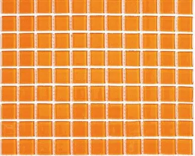 фото Мозаика BONAPARTE Orange glass 300х300 стеклянная