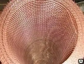 фото Сетка латунная 0.05 - 4.0мм Л80 ГОСТ 6613-86 3187-76 полутомпаковая