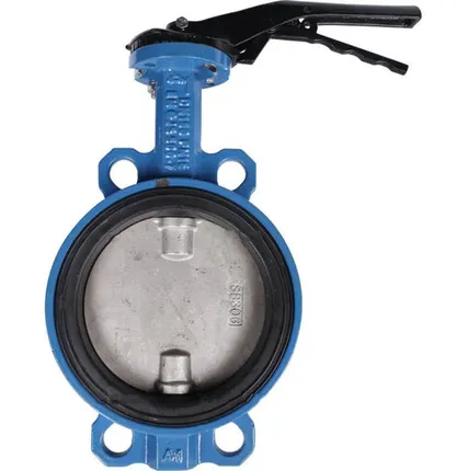 Фото №0 Затвор дисковый поворотный межфланцевый Ду150 Ру16 Tecofi VPI4449-02EP0150