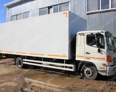 фото Автофургон изотермический на шасси HINO 500 GD8JMTA-QHR, 4х2 (сэндвич-панель).