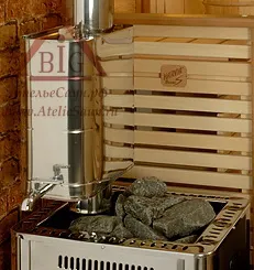 Фото №7 Бак Harvia для установки на трубу, 22 л