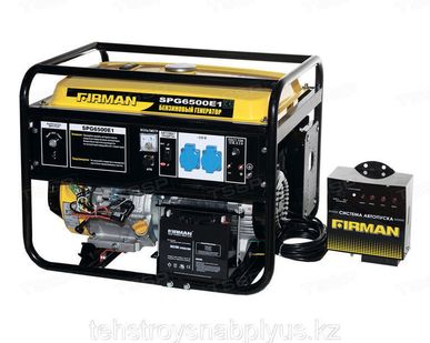 фото Генератор бензиновый FIRMAN SPG6500E1+ATS