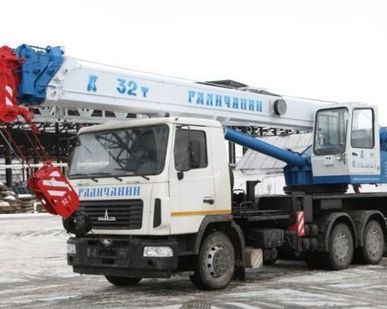 фото КС 55729В автокран с гуськом и противовесом (МАЗ-6312) Евро-4