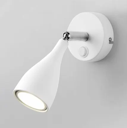 Фото №0 Klio GU10 SW белый Настенный светильник MRL 1008