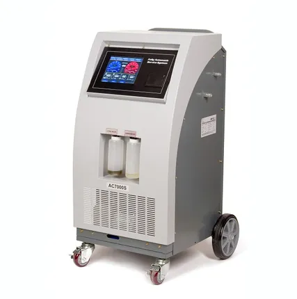 Фото №0 Установка для заправки автокондиционеров GrunBaum AC7000S