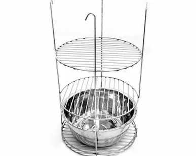 фото Этажерка 3-х ярусная для тандыра диаметр 280 мм с миской