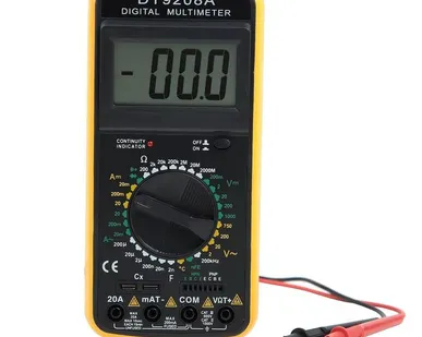 фото Мультиметр цифровой Ресанта DT-9208A с испытанием