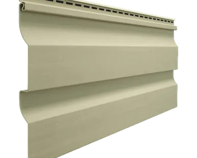 фото Сайдинг Docke Корабельный брус D4.5D Фисташка Деке Premium виниловый