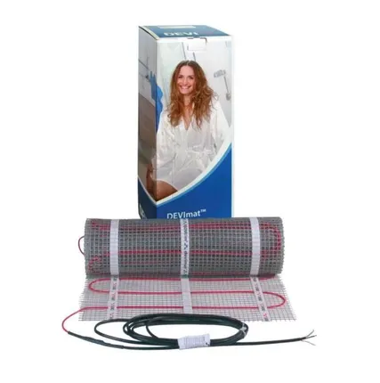 Фото №0 Комплект "Теплый пол" (мат) DEVIcomfort 150T (DTIR-150) 375Вт 0.5х5м 2.5кв.м DEVI 140F1745