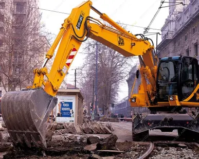 фото Аренда колесного экскаватора JCB JS 160W, Мытищи