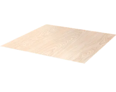 фото Лист с полимерным покрытием 0,45 мм дпп om002b светлое дерево