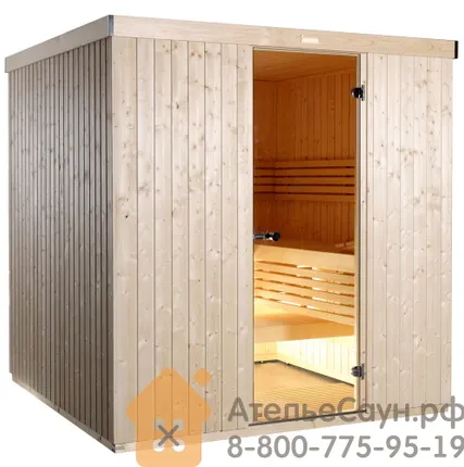 Фото №0 Сауна Harvia Variant S2015 (1945х1505 мм, без печи, интерьер Formula из сосны)