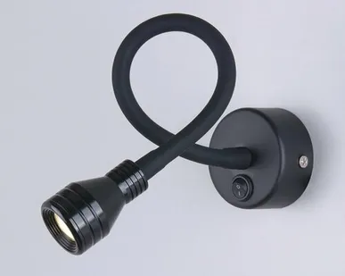 фото Настенный светодиодный светильник с гибким основанием KORD LED MRL LED 1030 черный