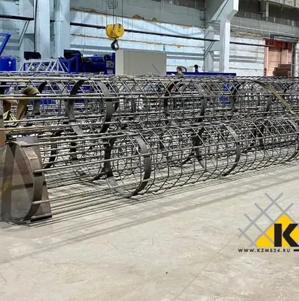 Фото №0 Составные арматурные каркасы для буронабивных свай