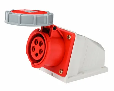 фото DEKraft Розетка стац. 3Р+РЕ+N 32А 380В IP67 РС-103