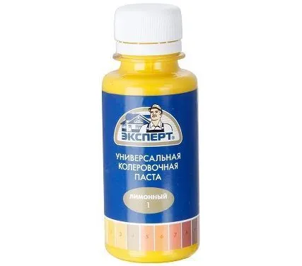Фото №0 Колер универсал №1 лимоный 100мл Эксперт