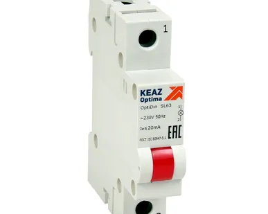 фото Лампа сигнальная OptiDin SL63 R 24AC/DC УХЛ3 КЭАЗ 138609