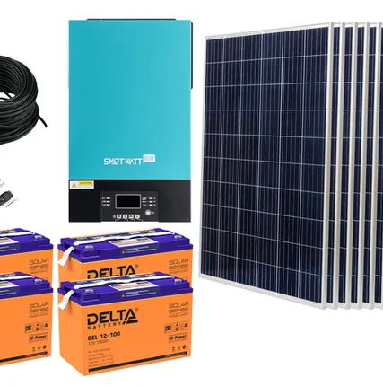 Фото №0 Солнечная электростанция 23.5 кВт*ч в сутки ECO GEL 2022 с крепежом