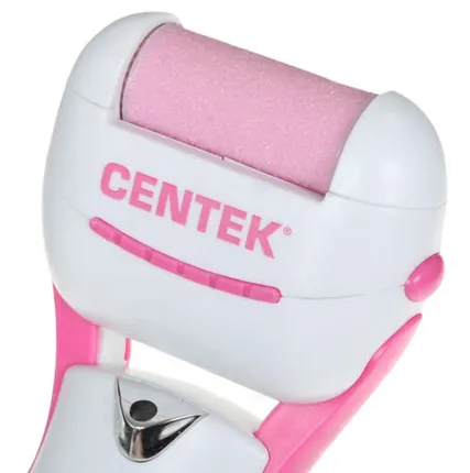 Фото №0 Набор для педикюра Centek розовый пемза + 2 доп.ролика