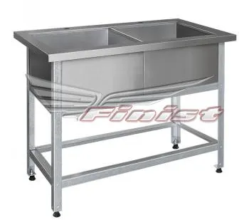 фото Ванна моечная ВМЛ-2 (1300х700х860)