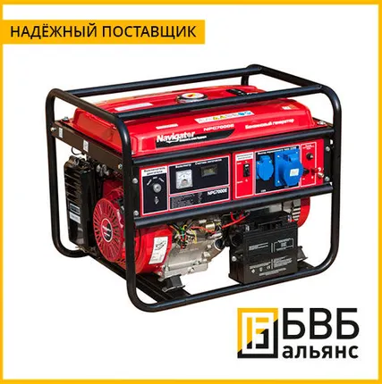 Фото №0 Генератор бензиновый NAVIGATOR NPG8800