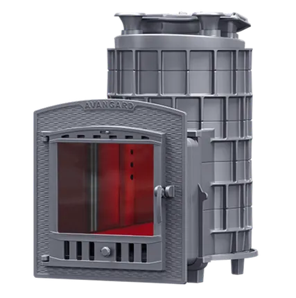 Фото №0 Печь для бани GFS Авангард 35П2 ЗК чугунная