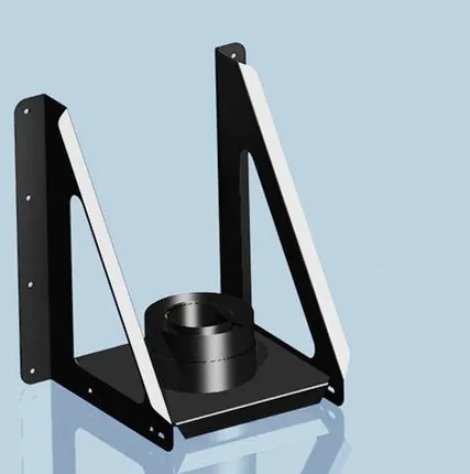 Фото №0 Кронштейн эмалированный Agni 1.5 d-120/200 опорный стеновой