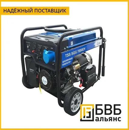 Фото №0 Бензиновый генератор TSS SGG 5000 EH (5 кВт)