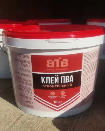 Фото №0 Клей пва строительный 10кг