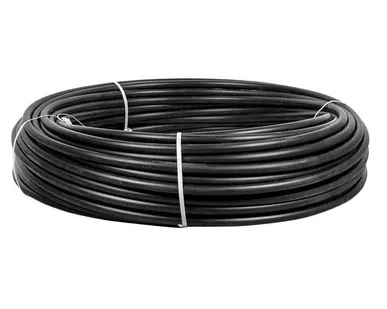 фото Труба гладкая ПНД жесткая d20мм черн. (уп.100м) PROxima EKF tpndg-20