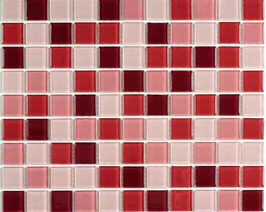 фото Мозаика BONAPARTE Plum mix 300х300 стеклянная