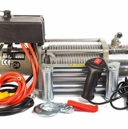 Фото №0 Лебедка автомобильная TOR ЛА S10000 г/п 4536 кг 28 м 24V