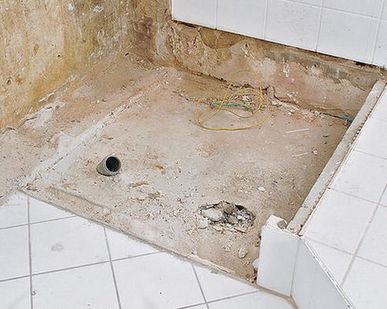 фото Демонтаж душевой кабины