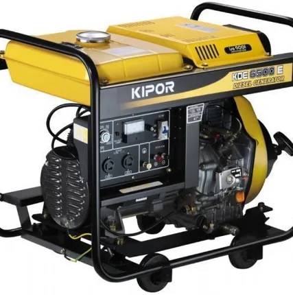 Фото №0 Генератор дизельный KIPOR KDE6500E