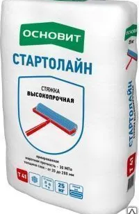 фото Пол наливной-стяжка FC 41 H ОСНОВИТ СТАРТОЛАЙН высокопроч. (20-200мм) 25 кг