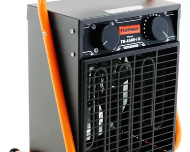 фото Тепловая пушка электрическая Парма ТВ-4500-1К, 3/4.5 кВт, 220 В, поток 300 м.куб./ч