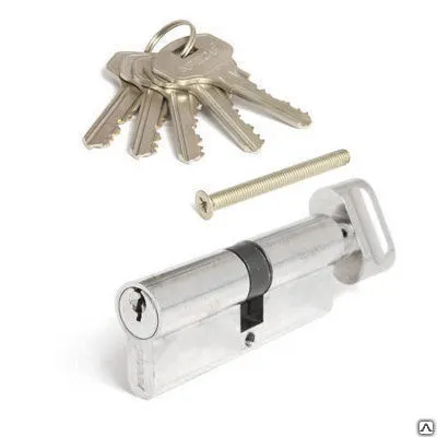 Фото №0 Апекс SC-80-Z-C-Ni англ. кл/верт никель Цилиндровый механизм (100,10)
