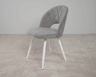 фото Стул Велюр Статус Десерт светло-серый
