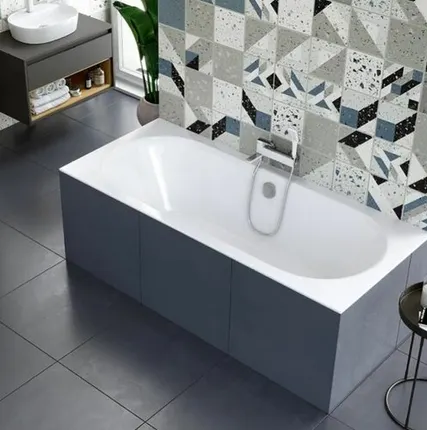 Фото №0 Встраиваемая акриловая ванна Excellent Oceana Slim 160х75 (комплект)