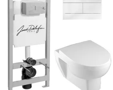 фото Комплект Jacob Delafon Odeon Up E5504-NF+E4764-00+8409K+E4316-00 Jacob Dela