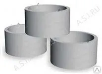 фото Кольцо стеновое (доборное) КС 10.3, р-р 1х0,3 м, вес 200кг