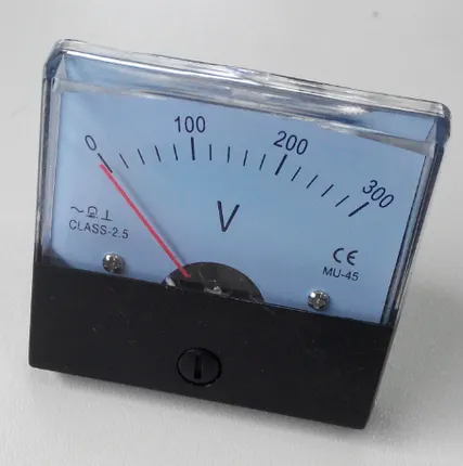 Фото №0 Вольтметр MU-45 220 1-фазный 52х60мм