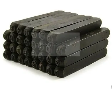 фото Клейма буквенные N 3 ст. КОБ