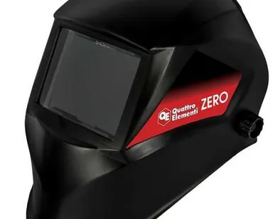 фото Маска сварочная ZERO (затемнение DIN 11,пластик, разобранная, пакет) QUATTRO ELEMENTI