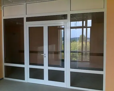 фото Алюминиевые двери и окна. Витражи. Фасады