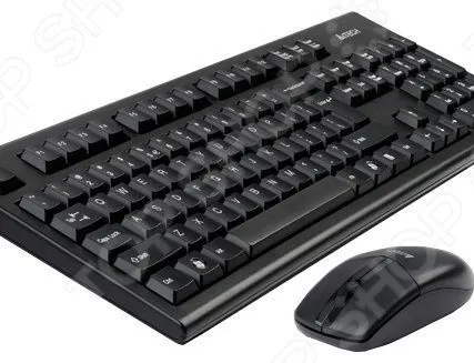Фото №0 Клавиатура с мышью A4Tech 3100N