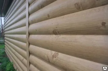 Фото №0 Имитация бревна блок-хаус АВ 20х90х3000 мм